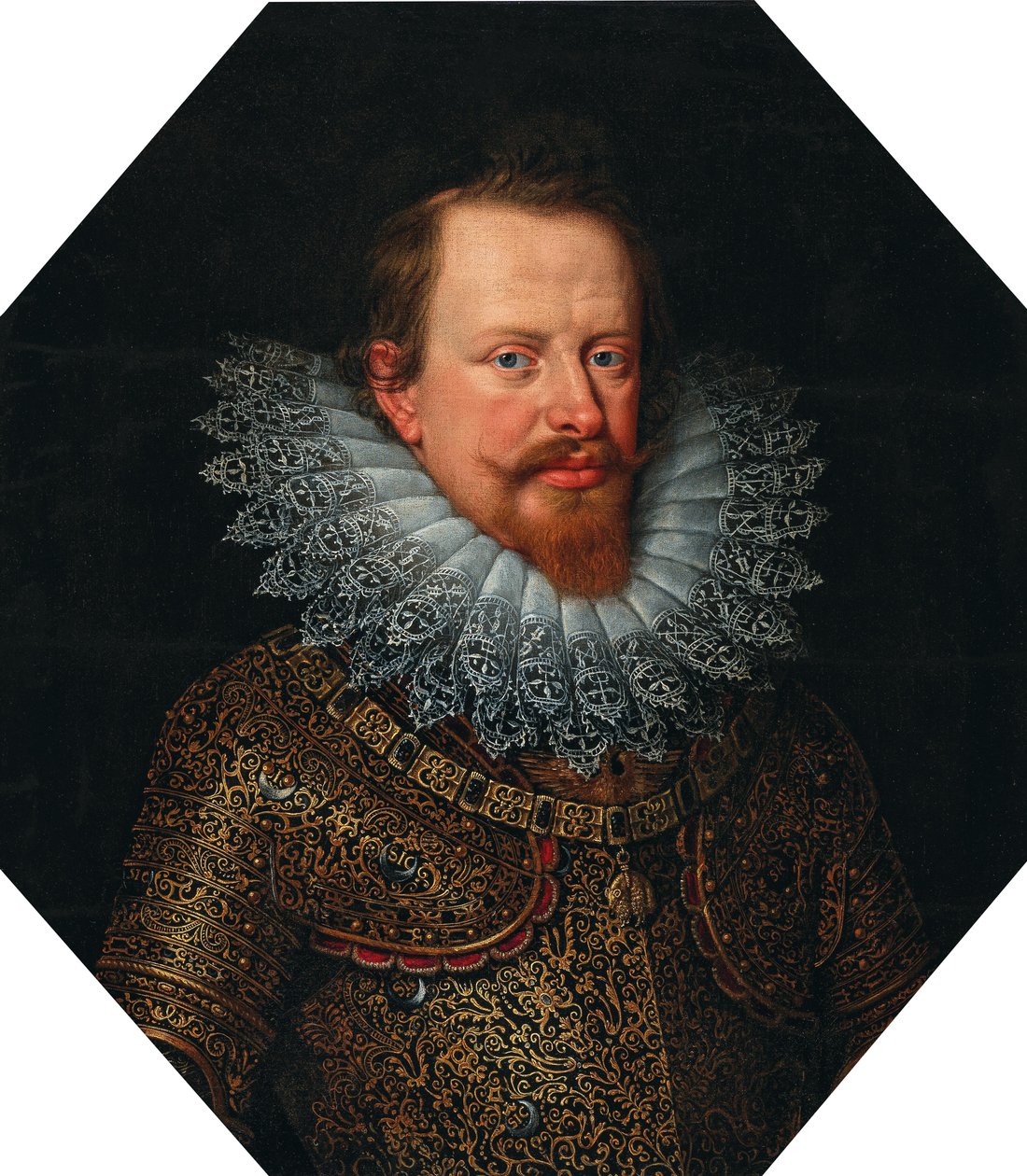 Portret Vincenzo Gonzagi, księcia Mantui autorstwa Frans Pourbus the Younger