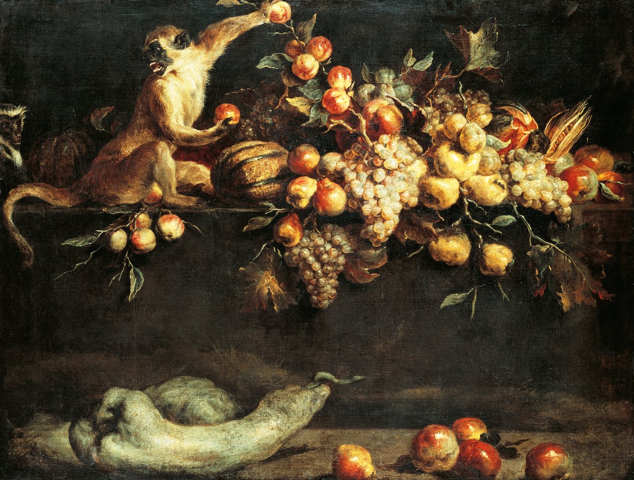Martwa natura, Frans Snyders (1579-1657) autorstwa Frans Snyders