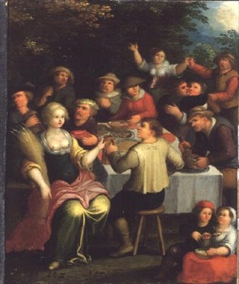 Uczta Żniwna autorstwa Frans the Elder (circle of) Francken