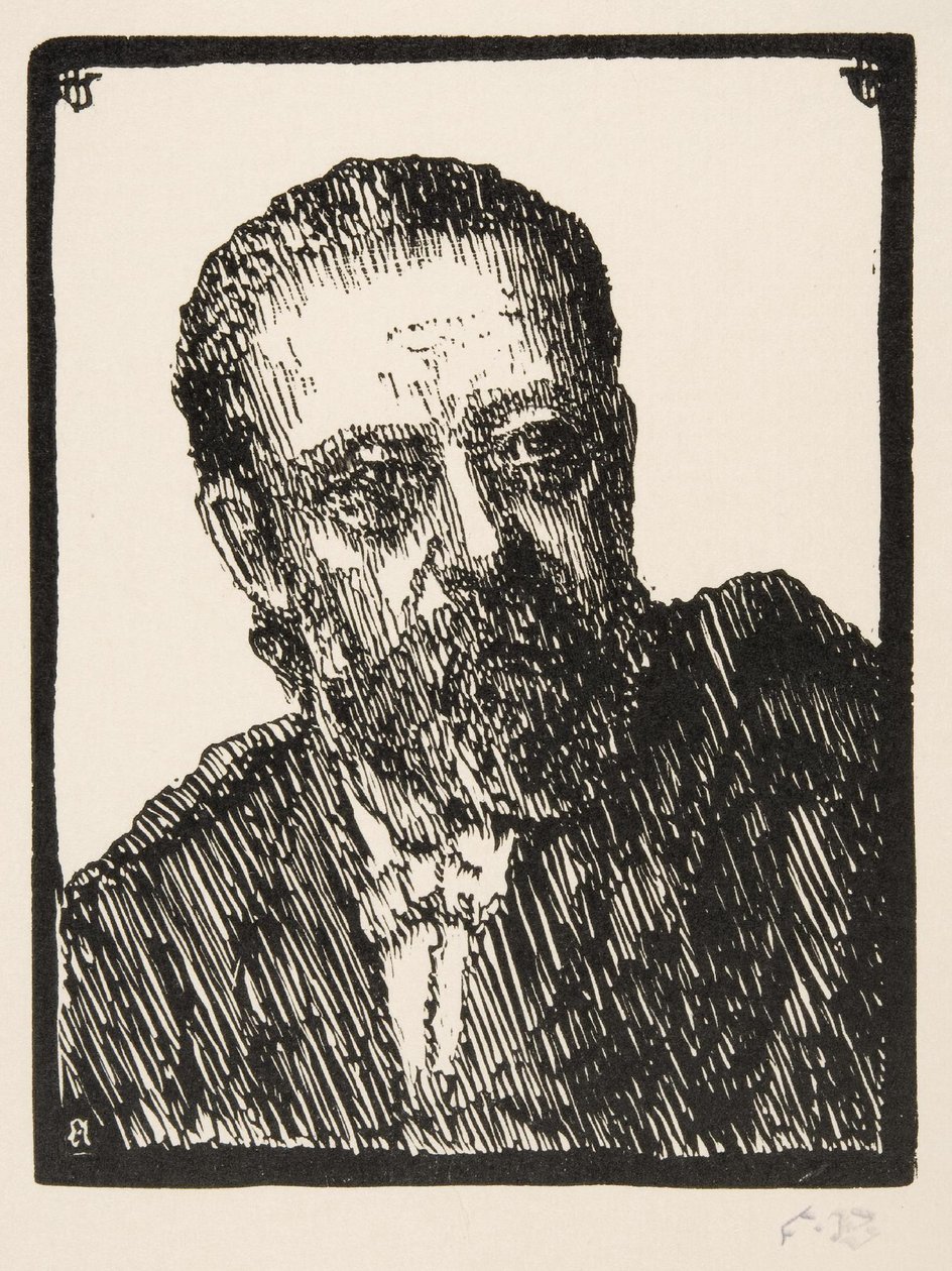 Portret Bedricha Smetany 1824-1884 autorstwa Frantisek Bilek