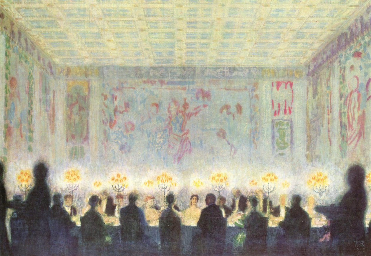 Kolacja autorstwa Franz von Stuck
