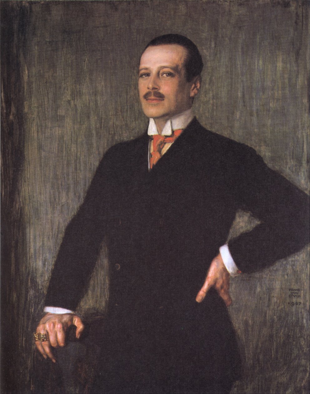 Wielki Książę Ernst Ludwig autorstwa Franz von Stuck
