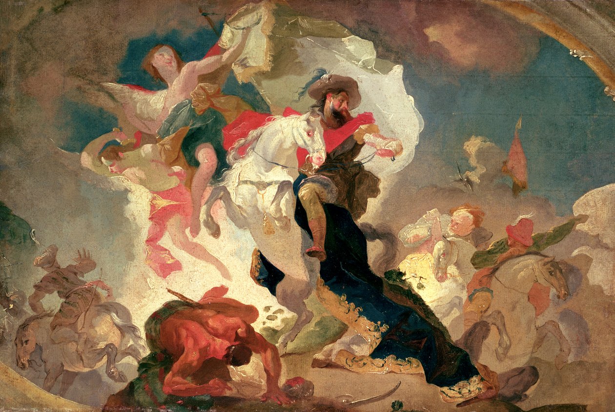 Apoteoza św. Jakuba Większego autorstwa Franz Anton Maulbertsch