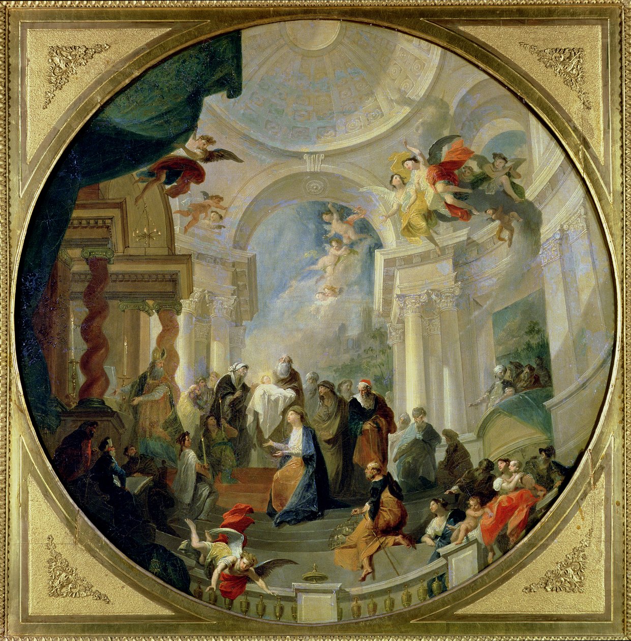 Prezentacja w Świątyni autorstwa Franz Anton Maulbertsch