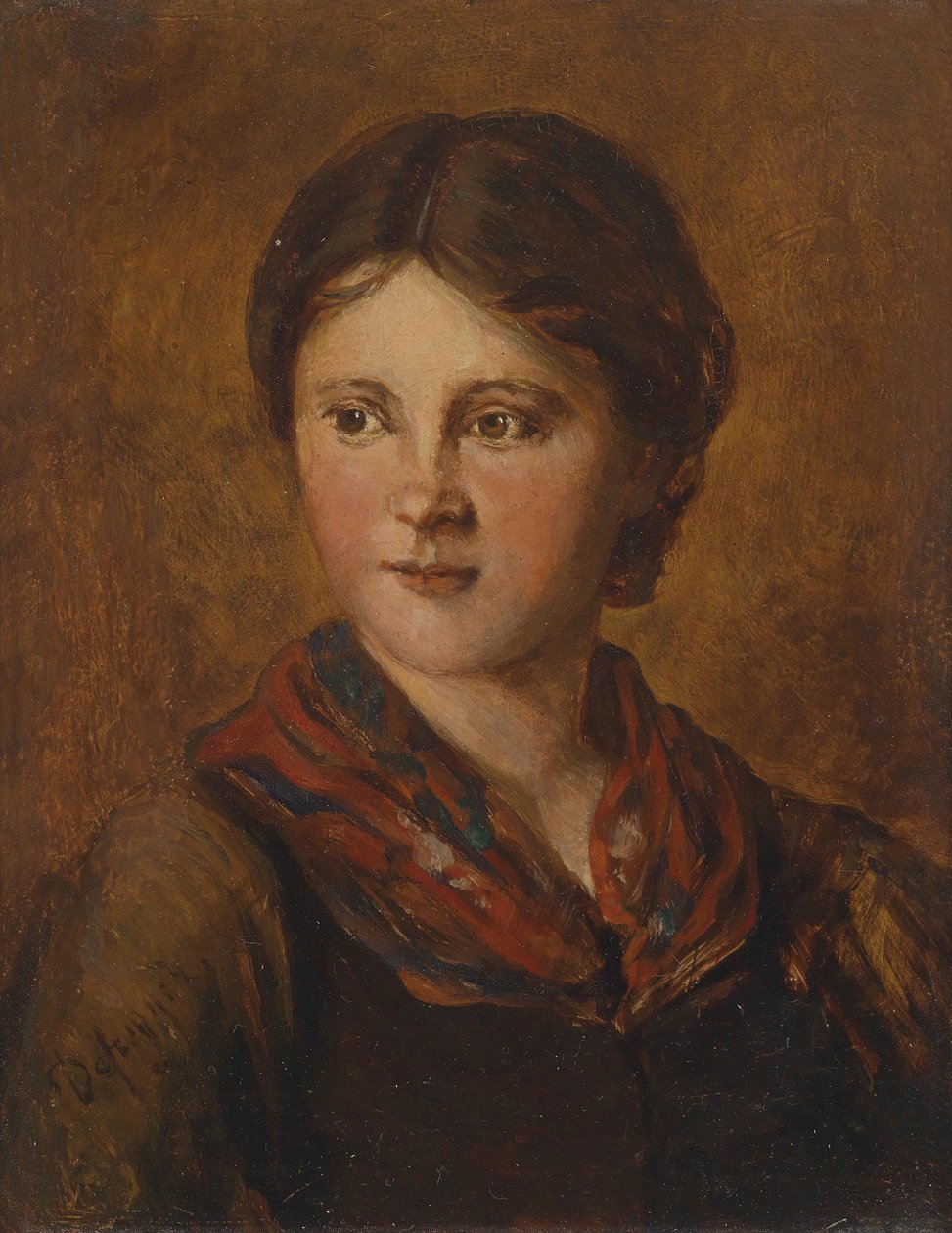 tyrolski dirndl autorstwa Franz Defregger