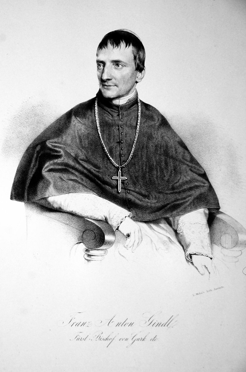 Franz Anton Gindl biskup Brno autorstwa Franz Eybl