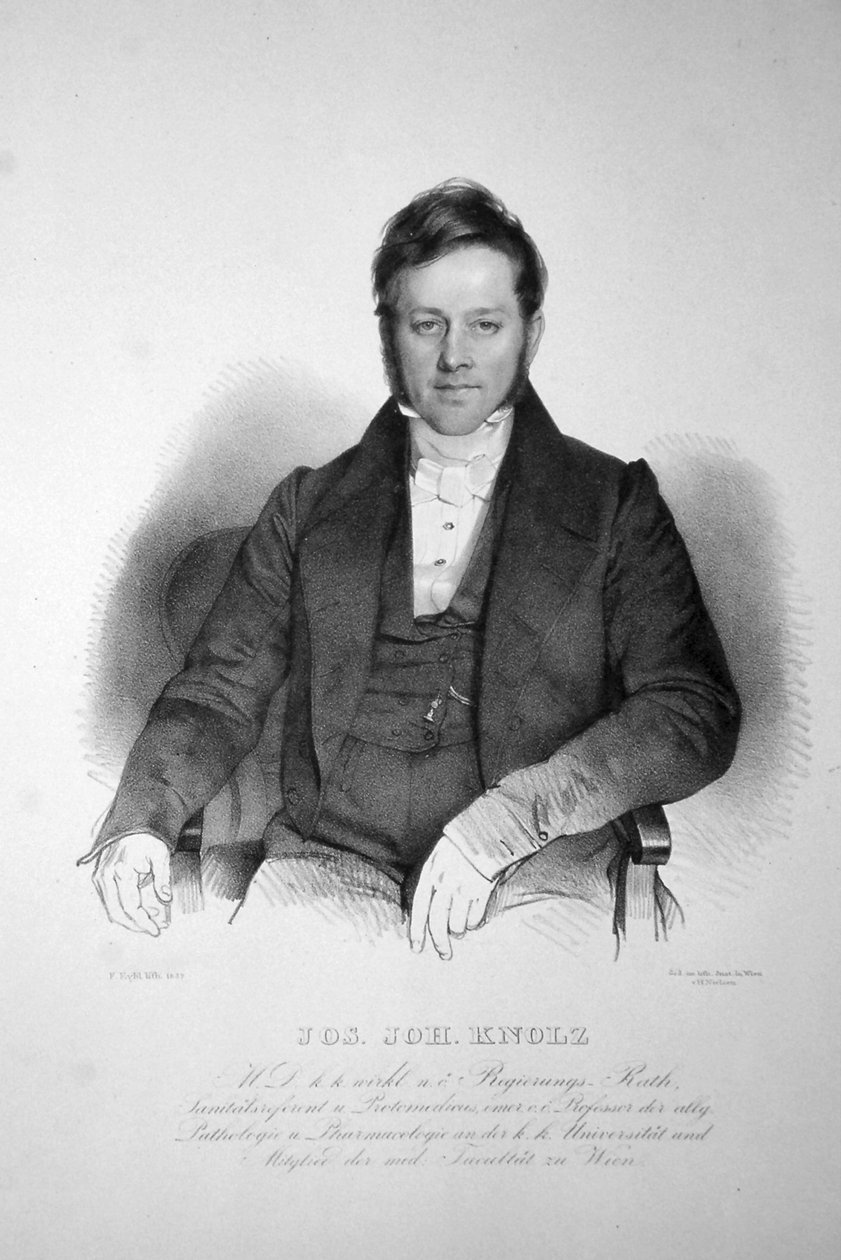 Josef Johann Knolz autorstwa Franz Eybl