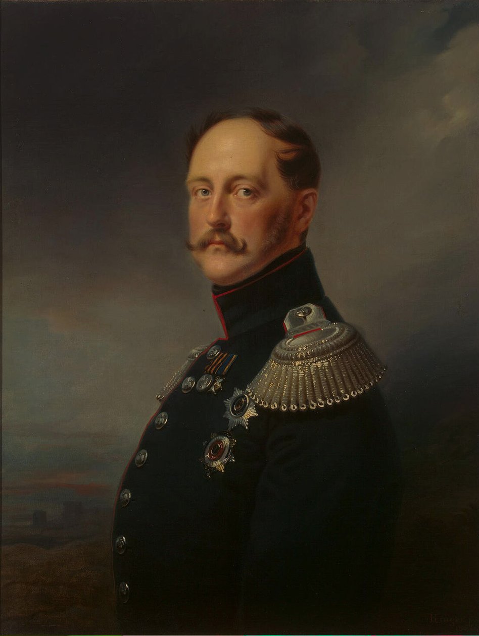 Mikołaj I, 1852 autorstwa Franz Krüger