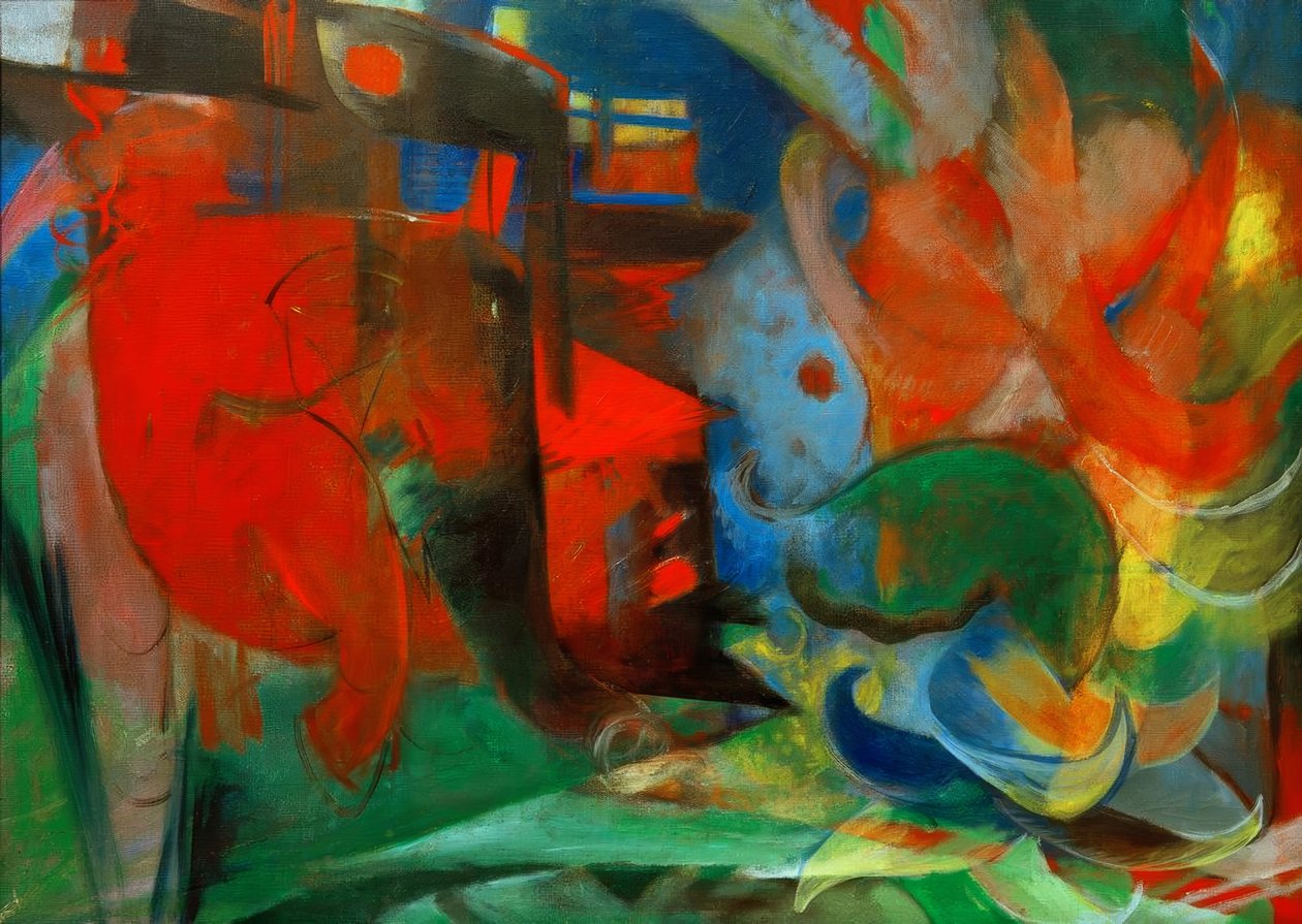 Formy abstrakcyjne II autorstwa Franz Marc