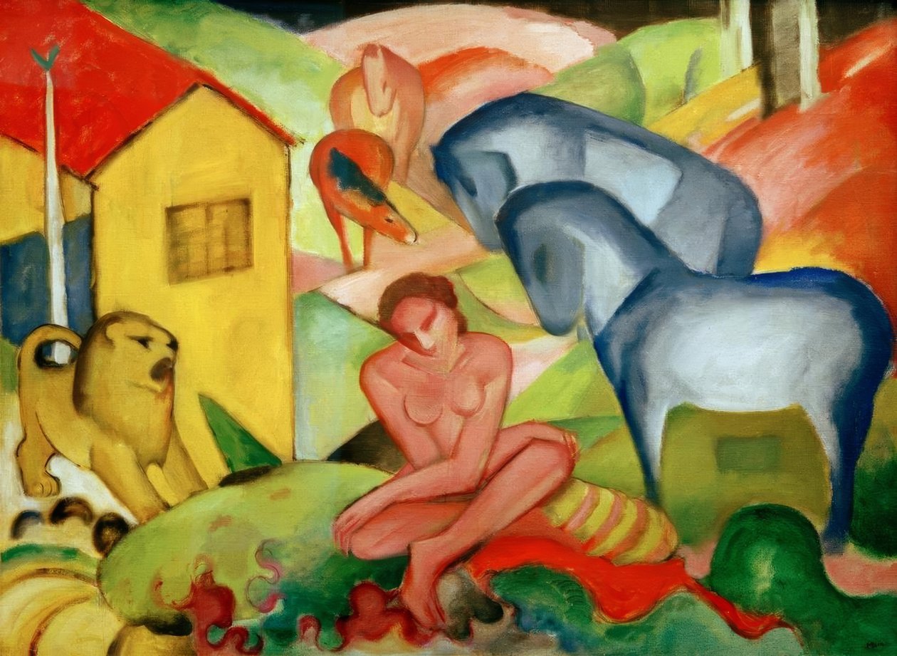 Sen autorstwa Franz Marc