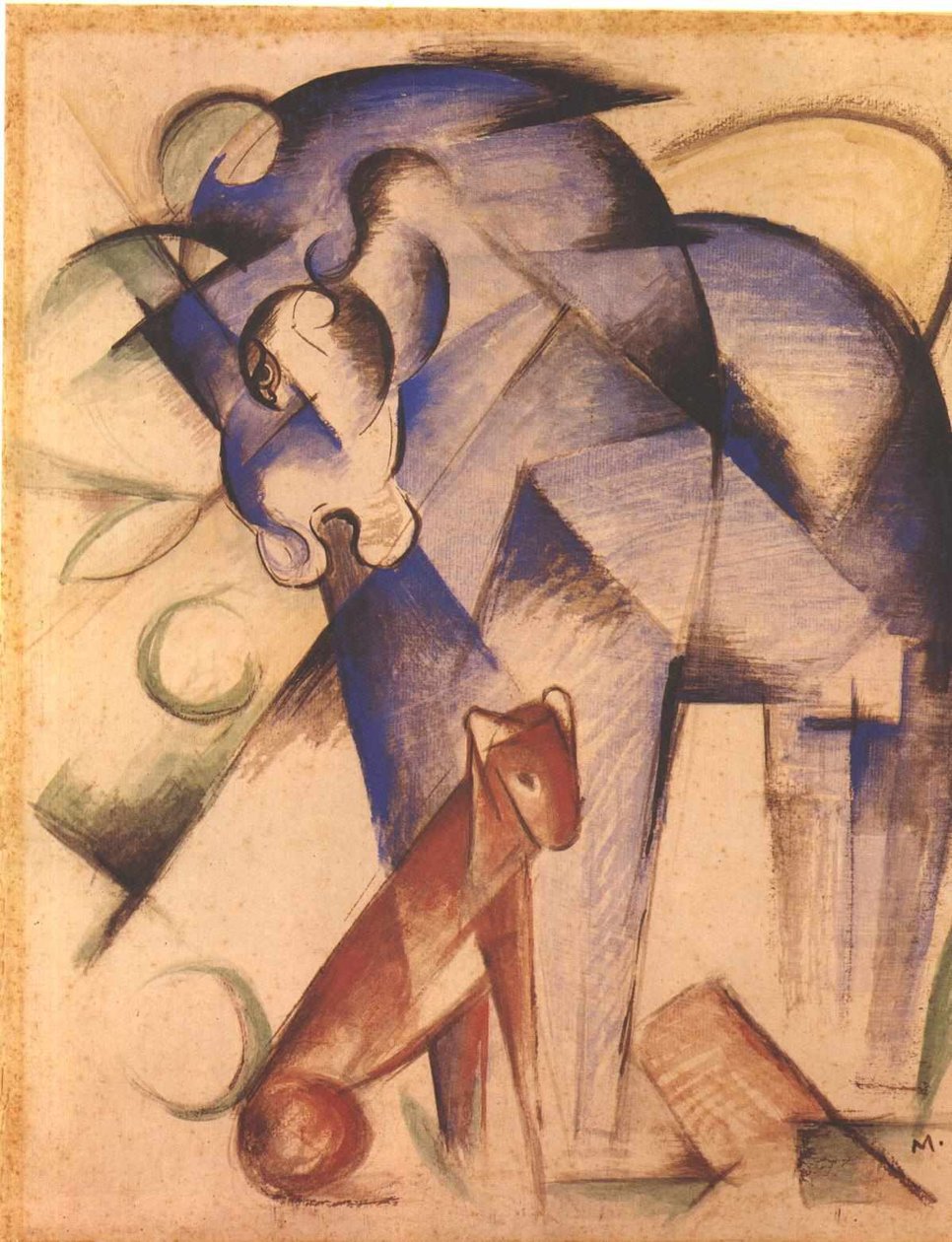 Fabletiere autorstwa Franz Marc