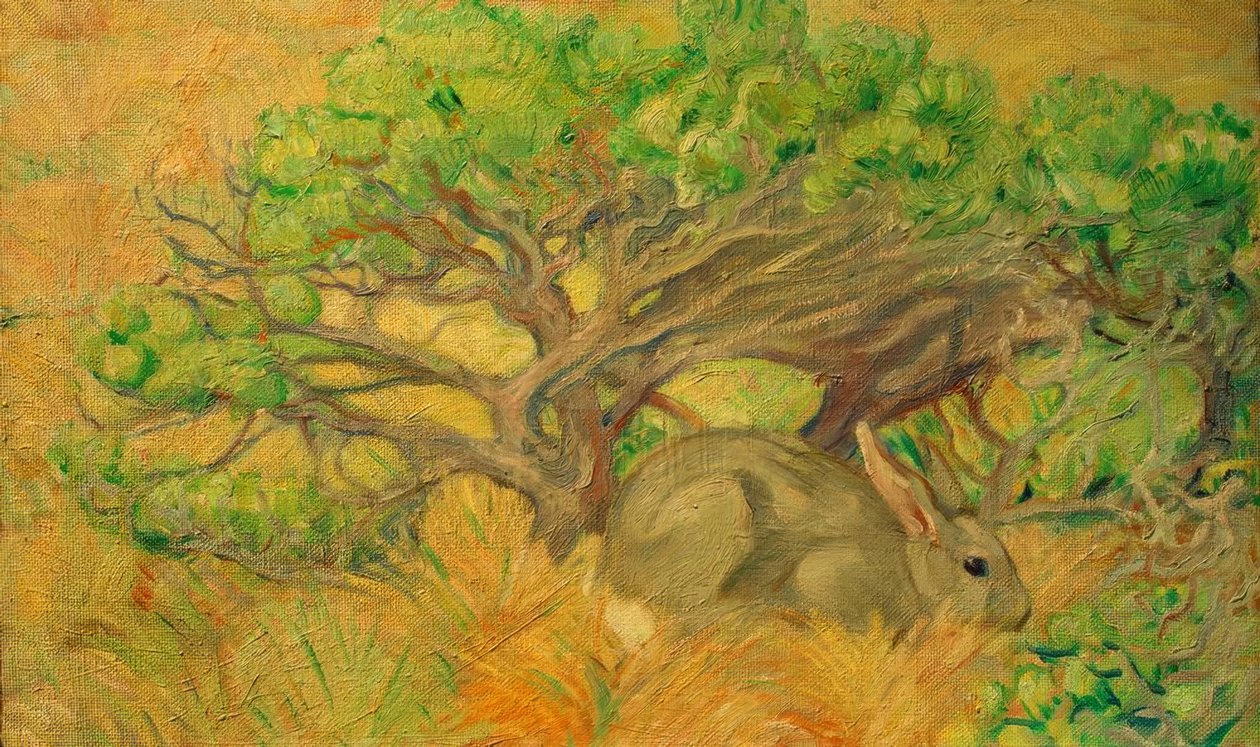 Dziki królik autorstwa Franz Marc