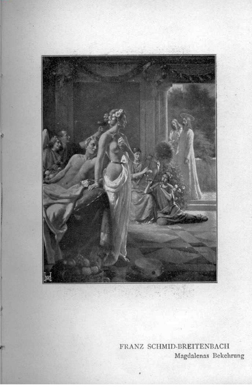 Nawrócenie Magdaleny autorstwa Franz Schmid Breitenbach
