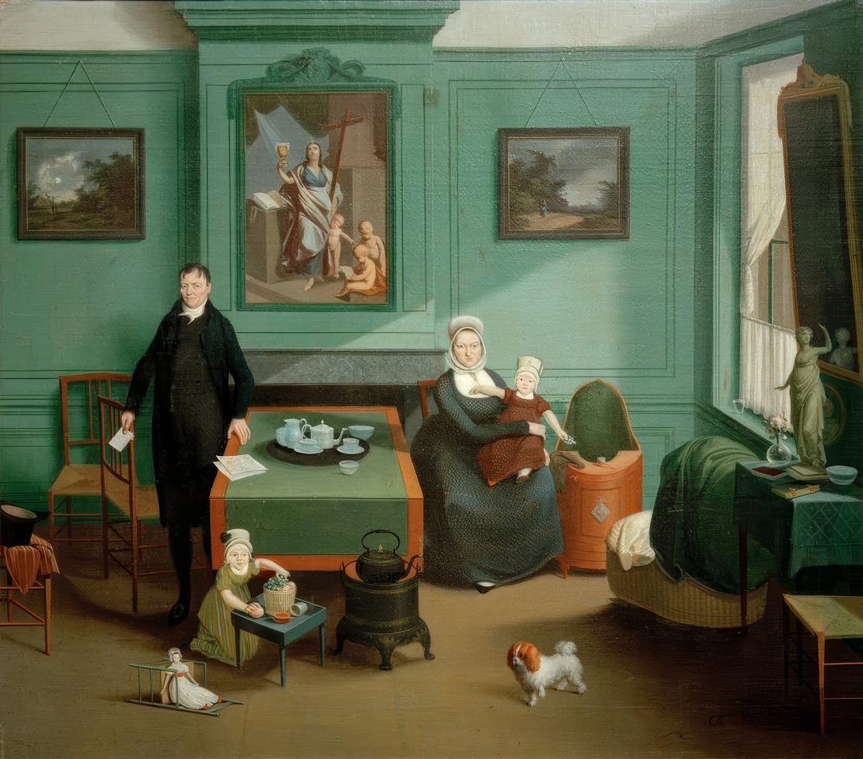 Portret rodziny autorstwa Franz Schrank