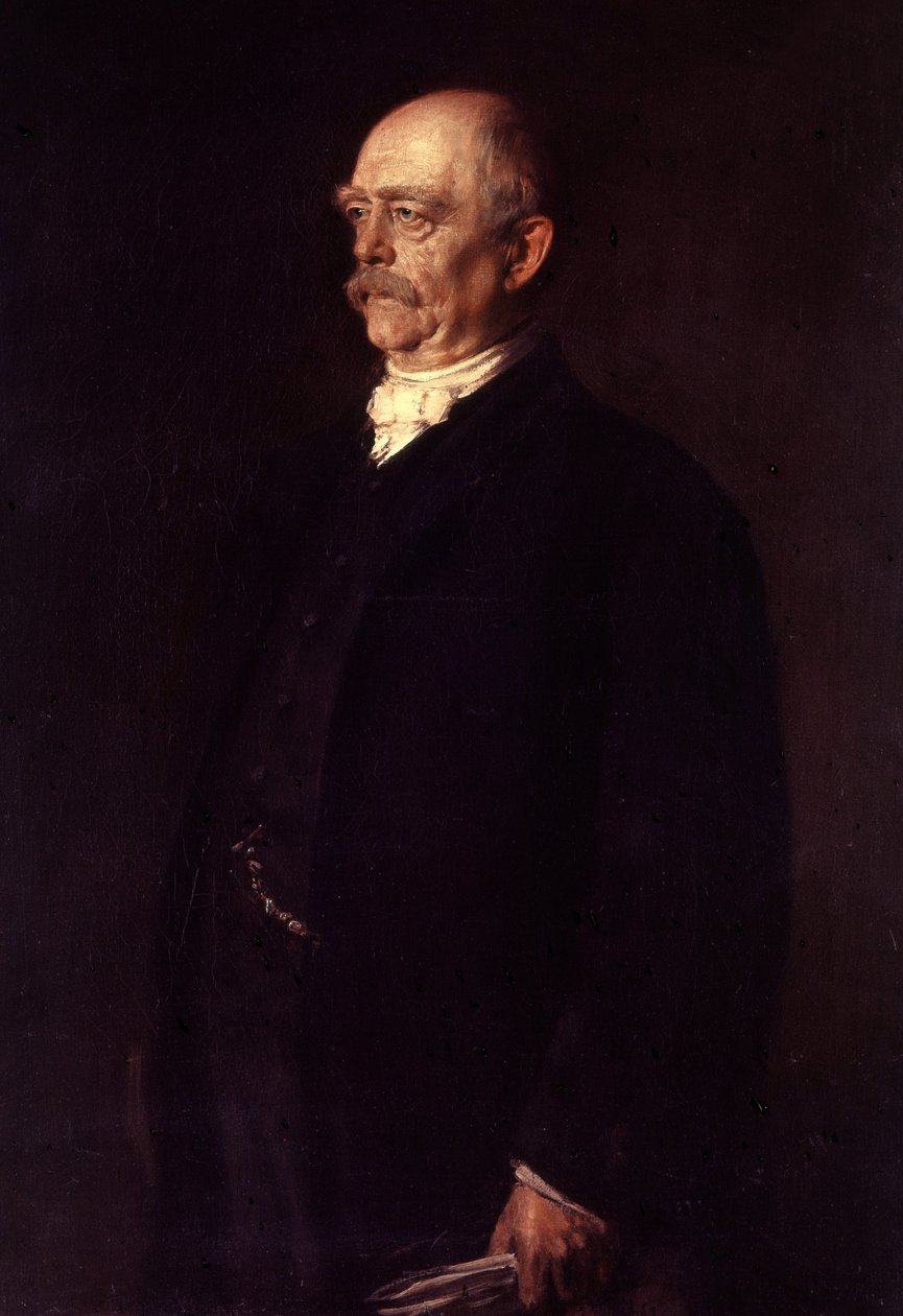 Otto von Bismarck, 1884 olej na płótnie autorstwa Franz Seraph von Lenbach