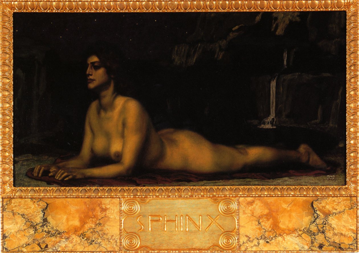 Sfinks autorstwa Franz von Stuck