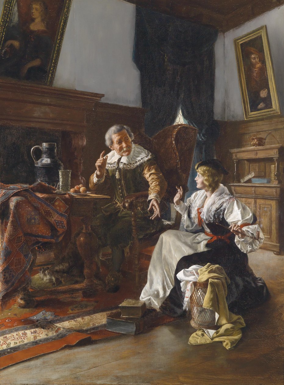 Przypadkowe palenie autorstwa Franz Xaver Schmid Breitenbach