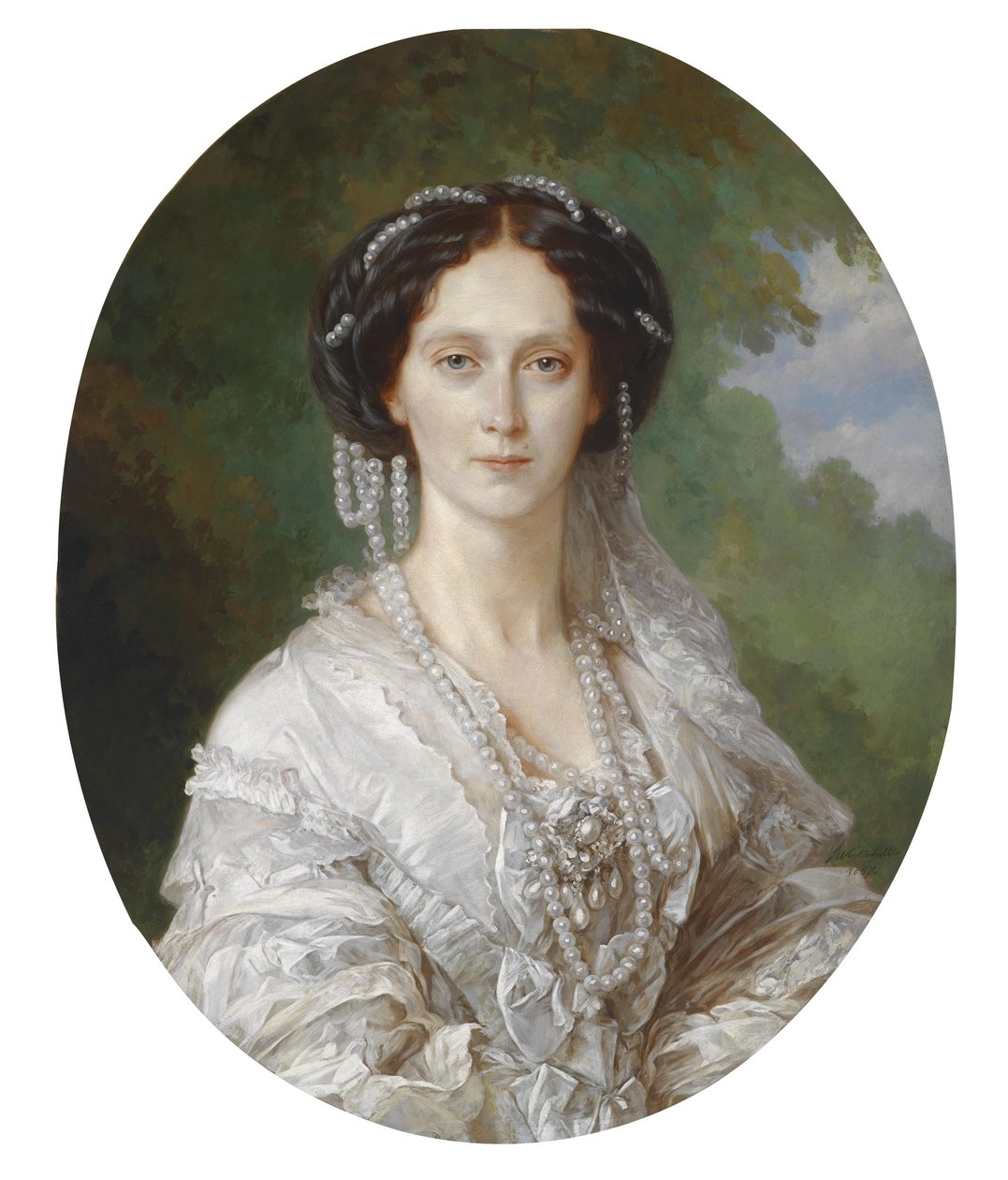 Bildnis Maria Aleksandrowna autorstwa Franz Xaver Winterhalter