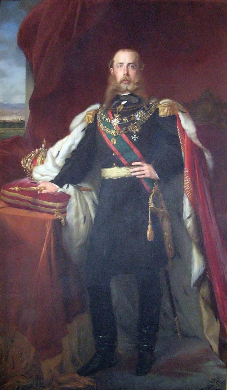 Cesarz Don Maksymilian I z Meksyku autorstwa Franz Xaver Winterhalter