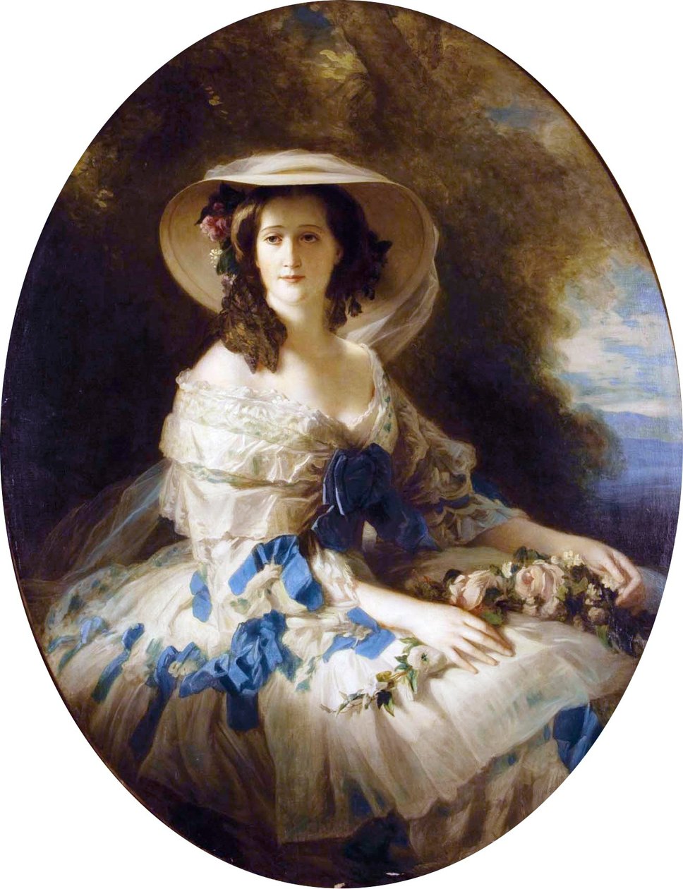 Cesarzowa Eugenia autorstwa Franz Xaver Winterhalter