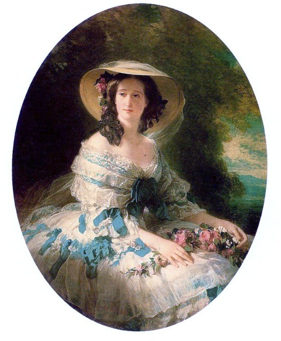 Eugenia z Montijo autorstwa Franz Xaver Winterhalter
