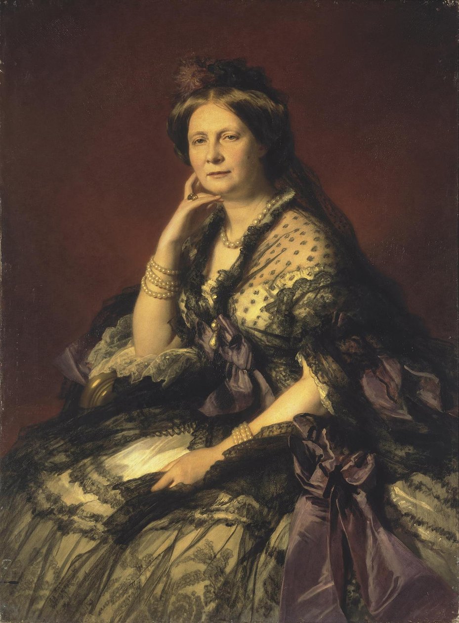 Wielka Księżna Helena Pawłowna Rosji autorstwa Franz Xaver Winterhalter