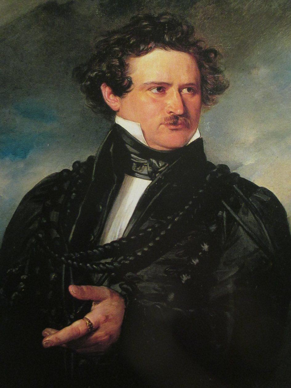 Karl Spindler (1796-1855) autorstwa Franz Xaver Winterhalter
