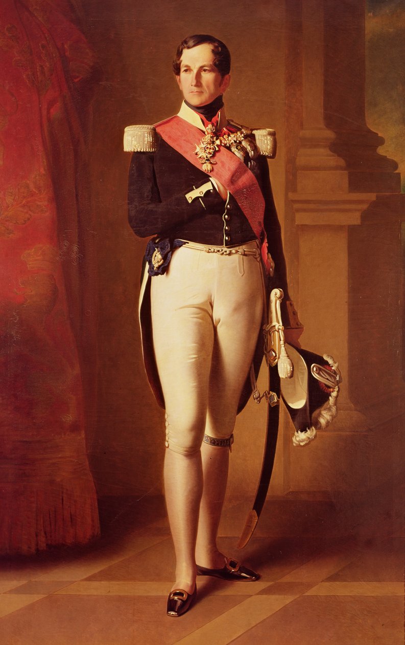 Leopold I (1790-1865) ok.1846 autorstwa Franz Xaver Winterhalter