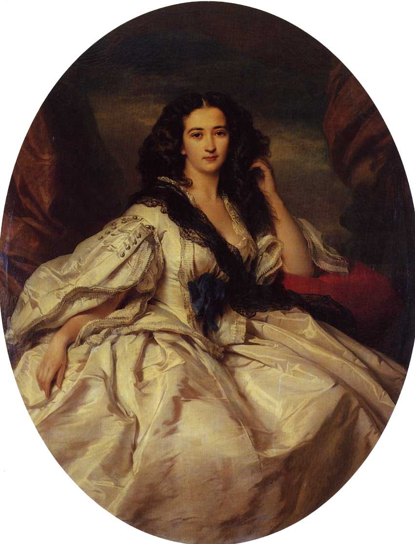 Pani Jujewicz autorstwa Franz Xaver Winterhalter
