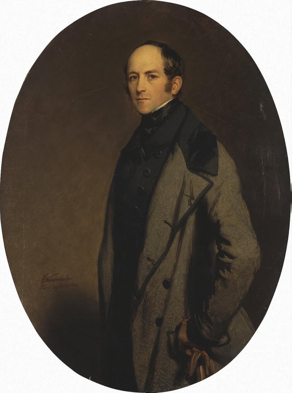 Portret hrabiego Aleksieja Bobrinskiego autorstwa Franz Xaver Winterhalter
