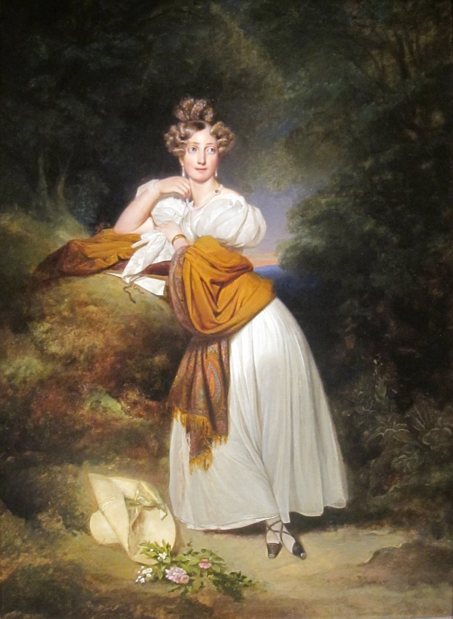 Portret księżniczki Sophie ze Szwecji autorstwa Franz Xaver Winterhalter