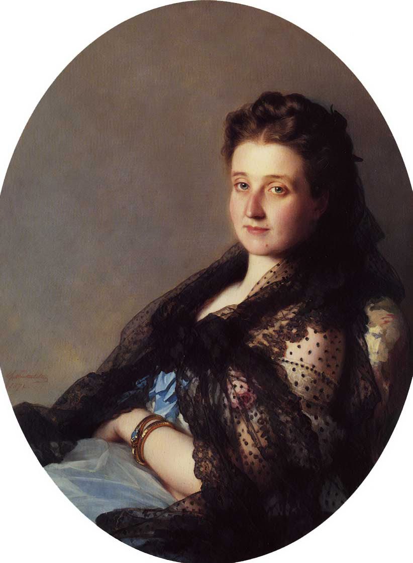 Portret damy autorstwa Franz Xaver Winterhalter