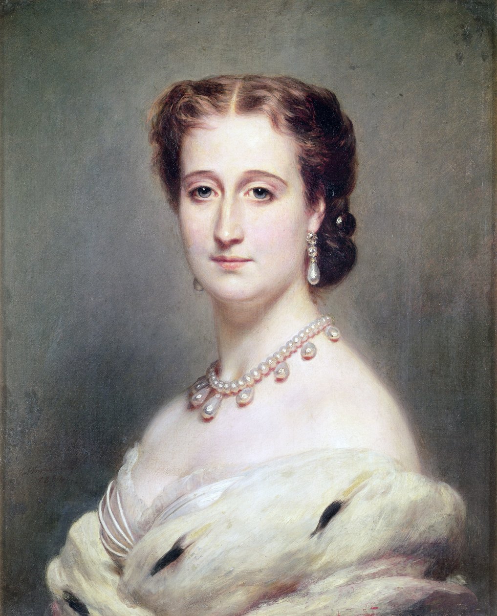Portret cesarzowej Eugenii (1826-1920) autorstwa Franz Xaver Winterhalter