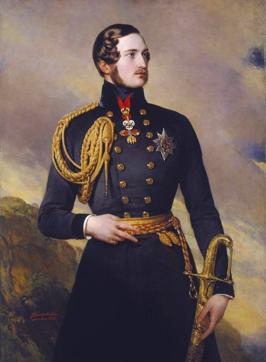 Książę Albert Sachsen-Coburg i Gotha autorstwa Franz Xaver Winterhalter