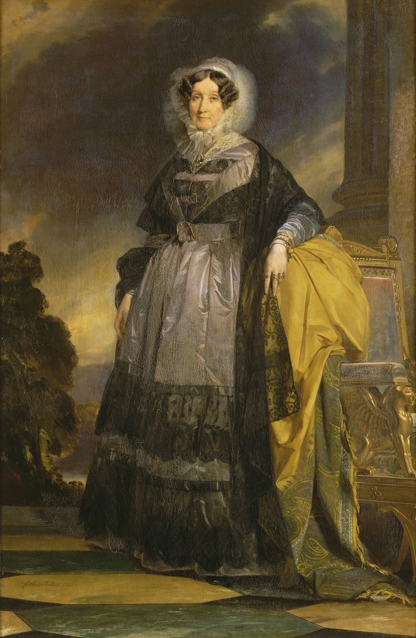 Księżniczka Adelajda Orleanu autorstwa Franz Xaver Winterhalter