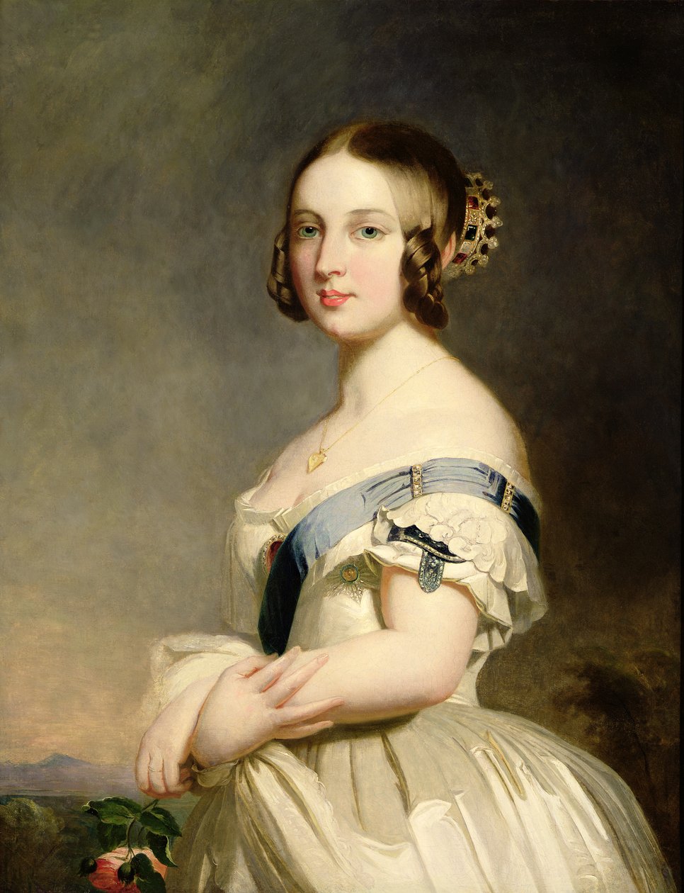 Królowa Wiktoria (1819-1901) (patrz także 15318 i 159010) autorstwa Franz Xaver Winterhalter
