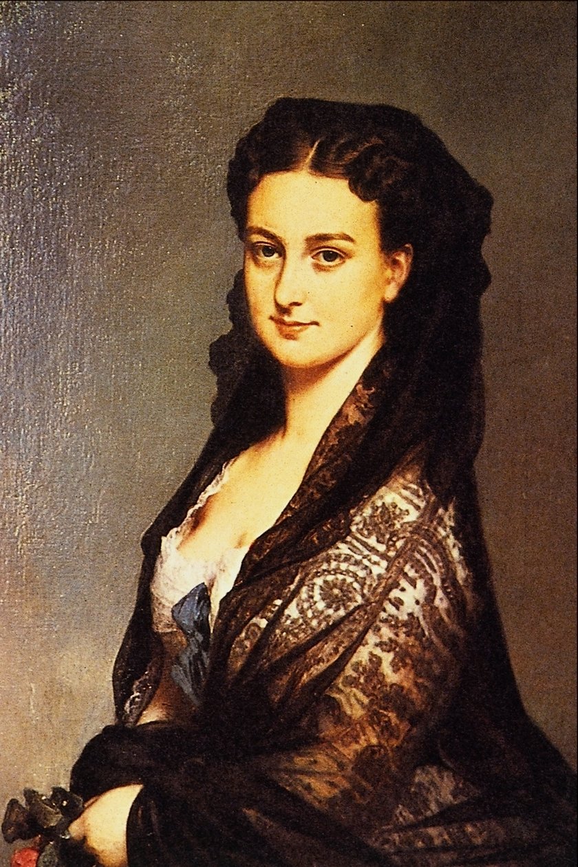 Nieznany z Mantiglia autorstwa Franz Xaver Winterhalter
