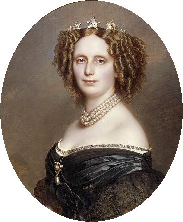 Zofia Fryderyka z Wirtembergii autorstwa Franz Xaver Winterhalter