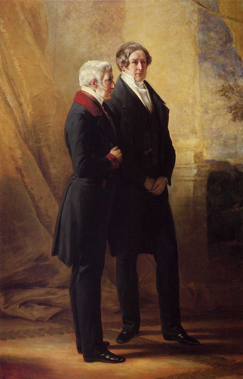 Książę Wellington i Sir Robert Peel autorstwa Franz Xaver Winterhalter