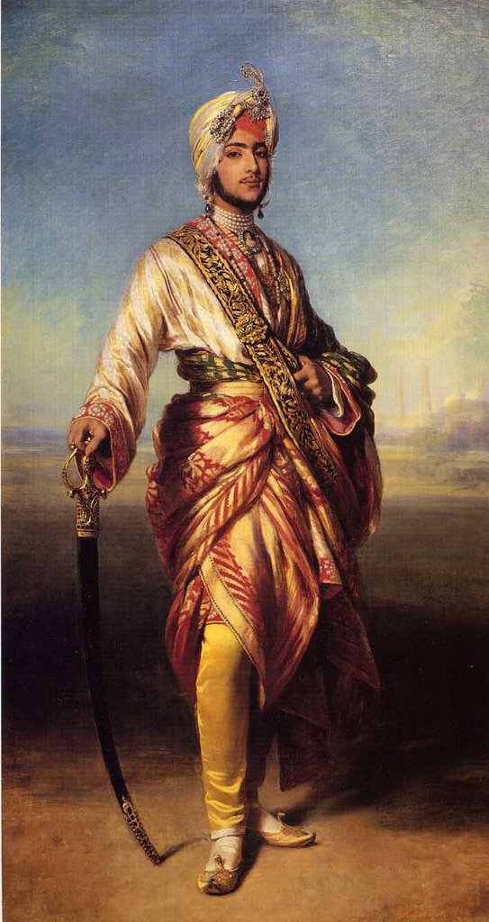 Król Duleep Singh autorstwa Franz Xaver Winterhalter