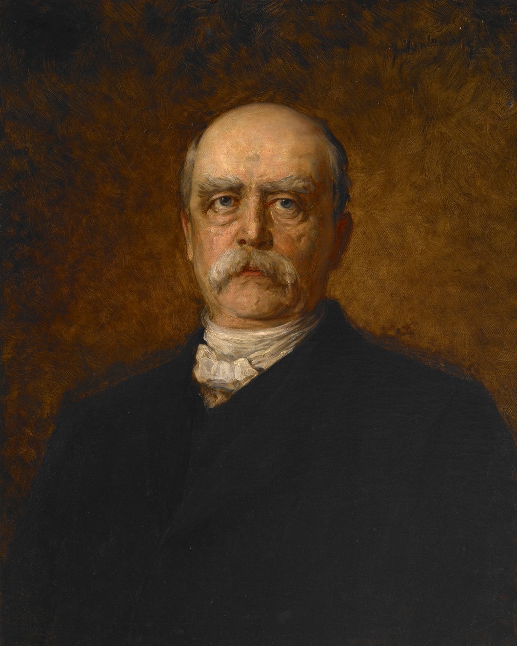 Portret Otto Eduarda Leopolda von Bismarcka autorstwa Franz von Lenbach