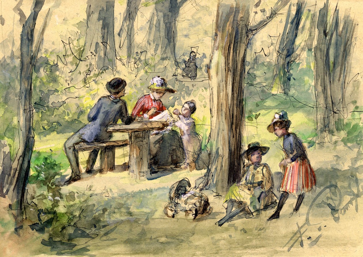 Niedzielna wycieczka autorstwa Franz von Persoglia
