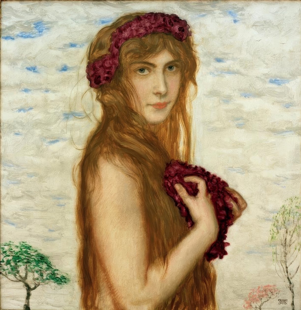 w autorstwa Franz von Stuck
