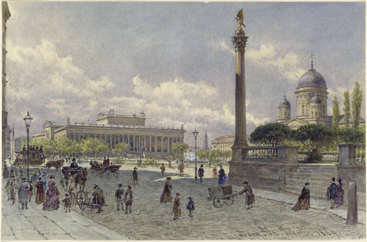 Lustgarten w Berlinie autorstwa Franz Alt