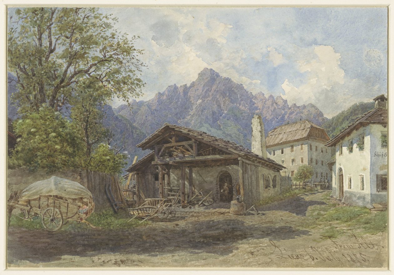 Twarzą do Lienz autorstwa Franz Alt