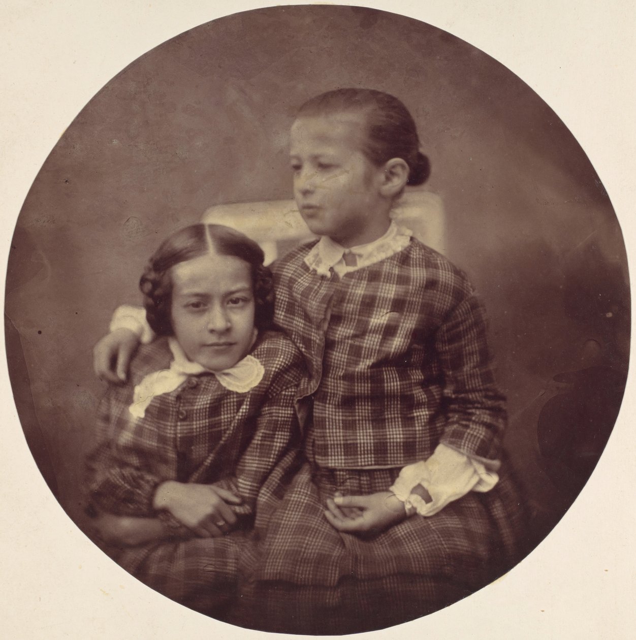 Hermine i Marie Antoine, lata 50. i 60. XIX wieku. autorstwa Franz Antoine