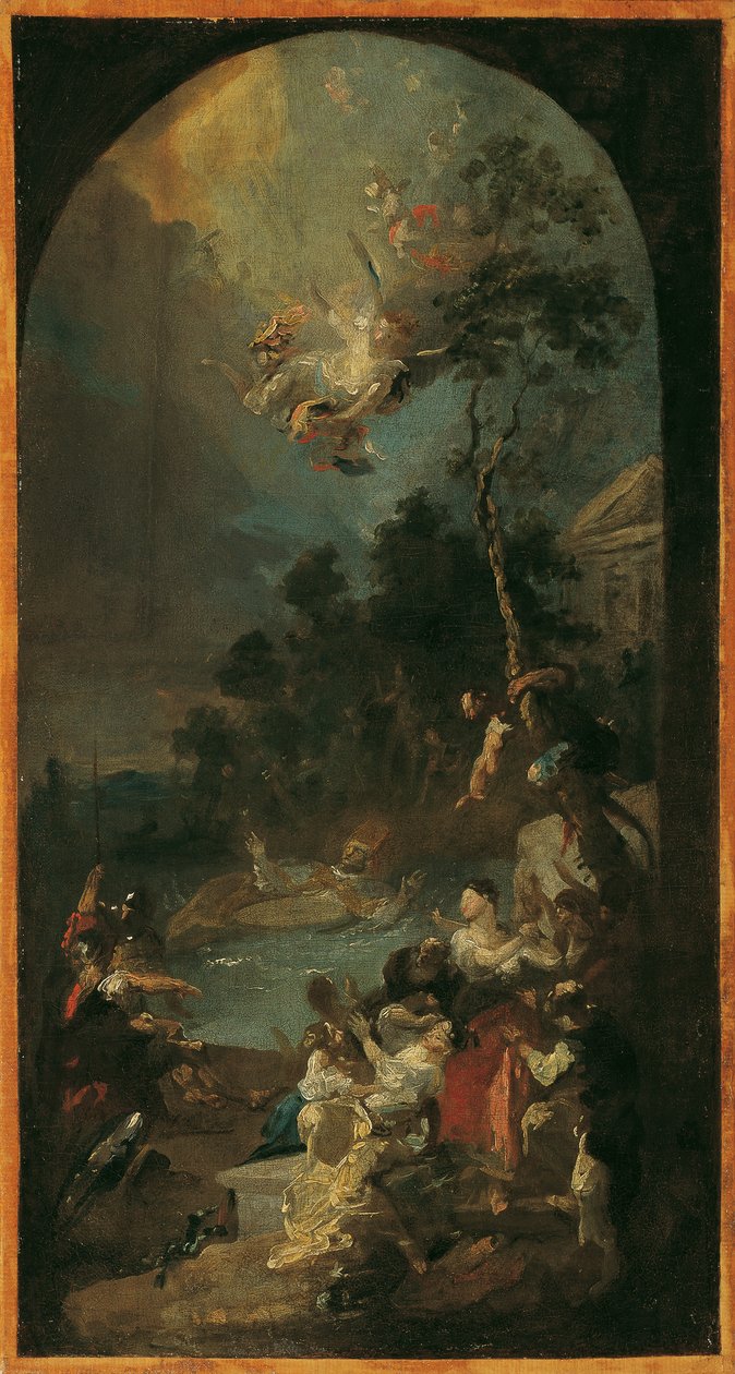 Dajesz Martyrium des heiligen Quirinus autorstwa Franz Anton Maulbertsch