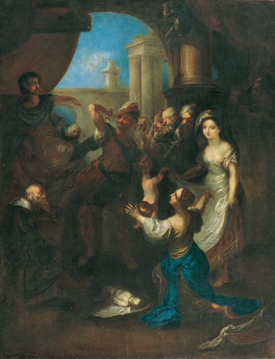 Wyrok Salomona autorstwa Franz Anton Maulbertsch