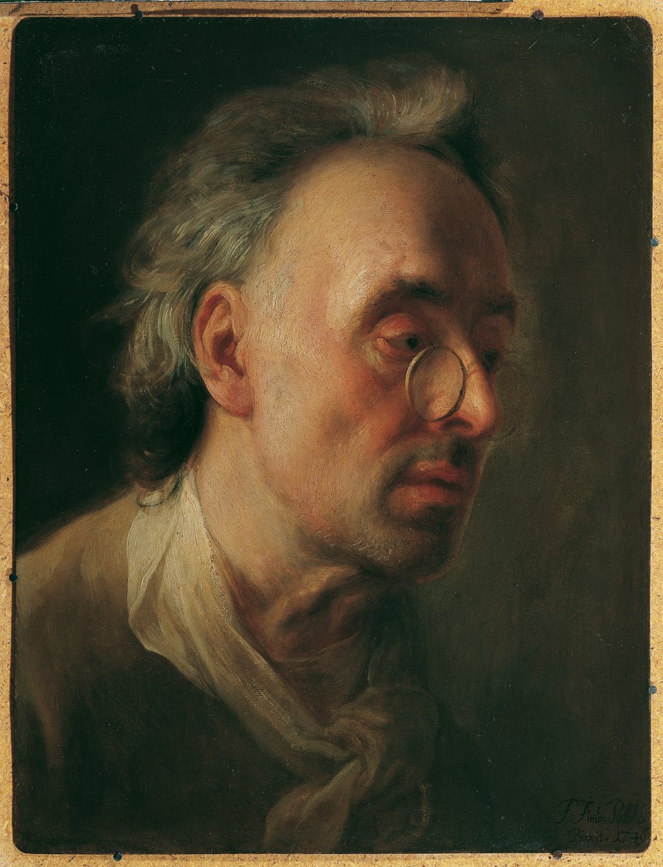 Portret ojca artysty autorstwa Franz Anton Palko