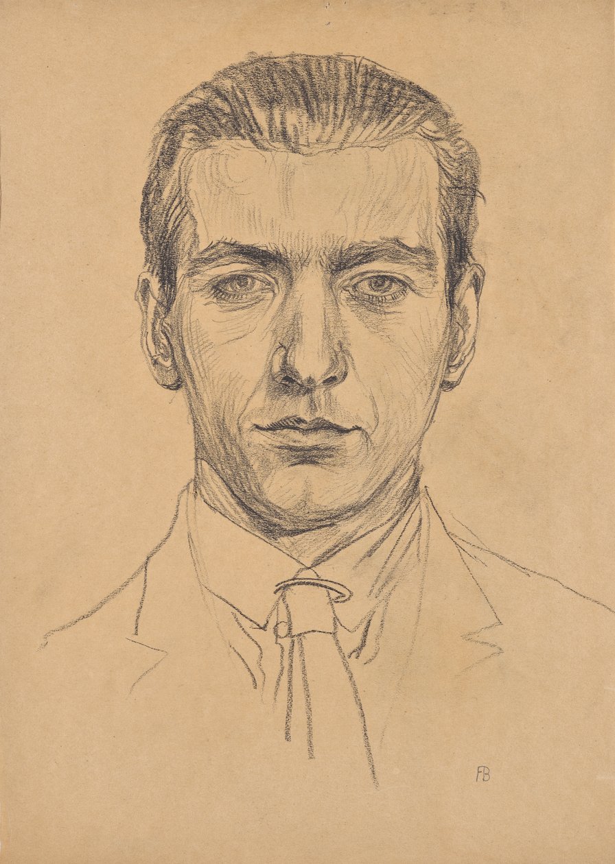 Portret Franza Barwiga Młodszego autorstwa Franz Barwig d. Ä.